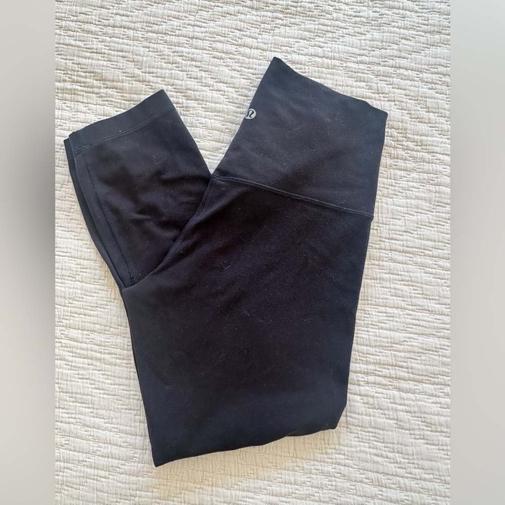 Lululemon High Rise Align Crops 23” inseam sz 6
